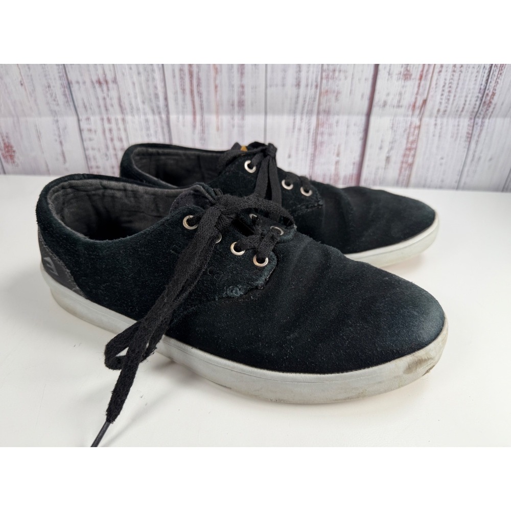 Emerica Romero Laced Skateboard Shoes Black Mens 5.5 Sneaker Low Top